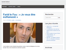 Tablet Screenshot of gauthierdebock.com